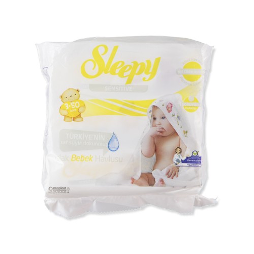 Sensitive Bebek Islak Mendil 3x50 Adet Sensitive Bebek Islak Mendil 3x50 Adet